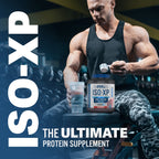 Applied Nutrition Iso-XP whey protein isolate container for easy mixing muscle building