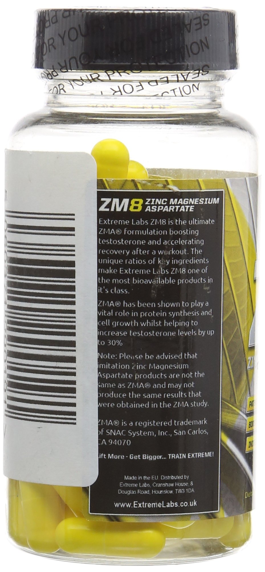 Extreme Labs ZM8 - 90 Caps - ZMA Capsules