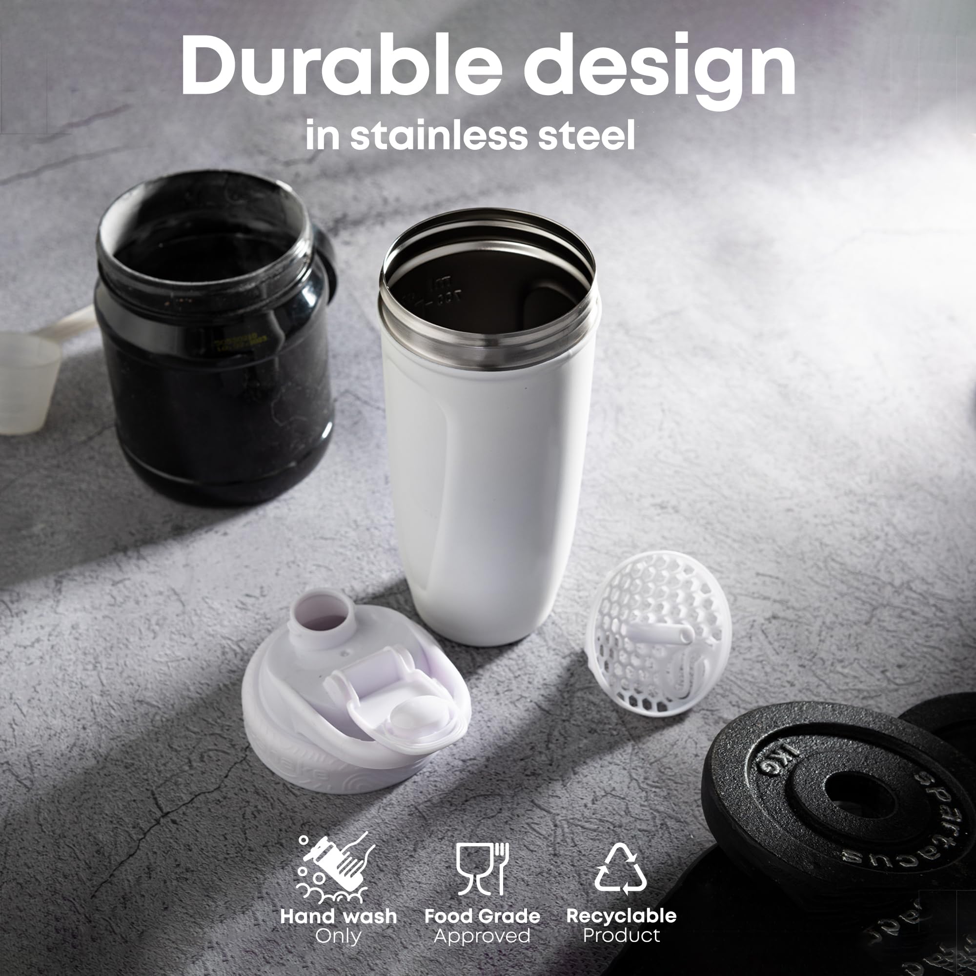 Smartshake Reforce Steel Shaker DC Batman (Logo)