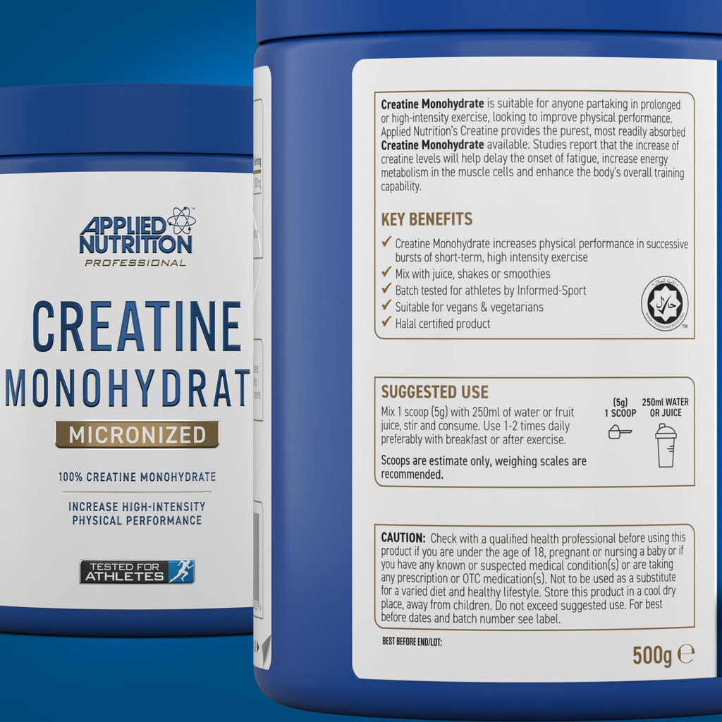 Applied Nutrition Creatine Monohydrate - Creatine Powder