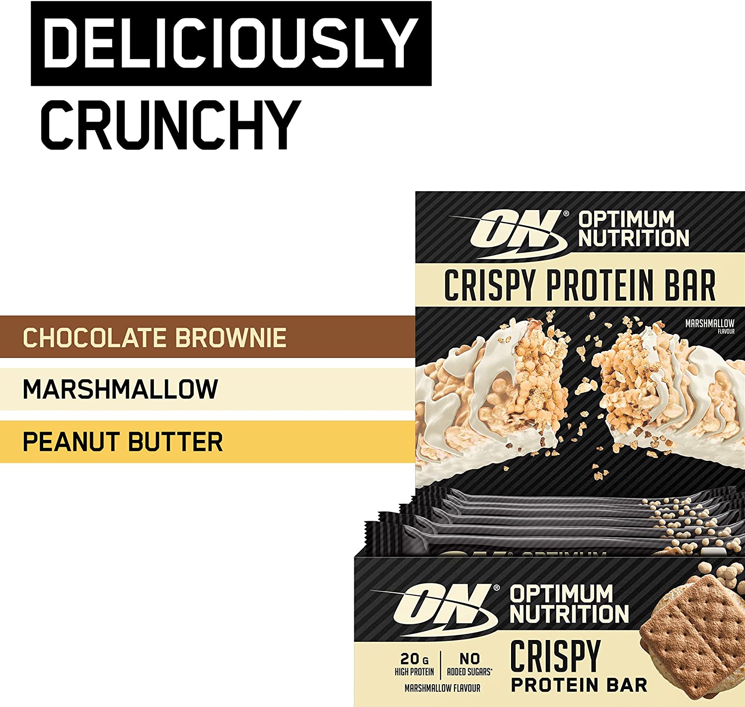 Optimum Nutrition Protein Crisp Bar - Protein Bars