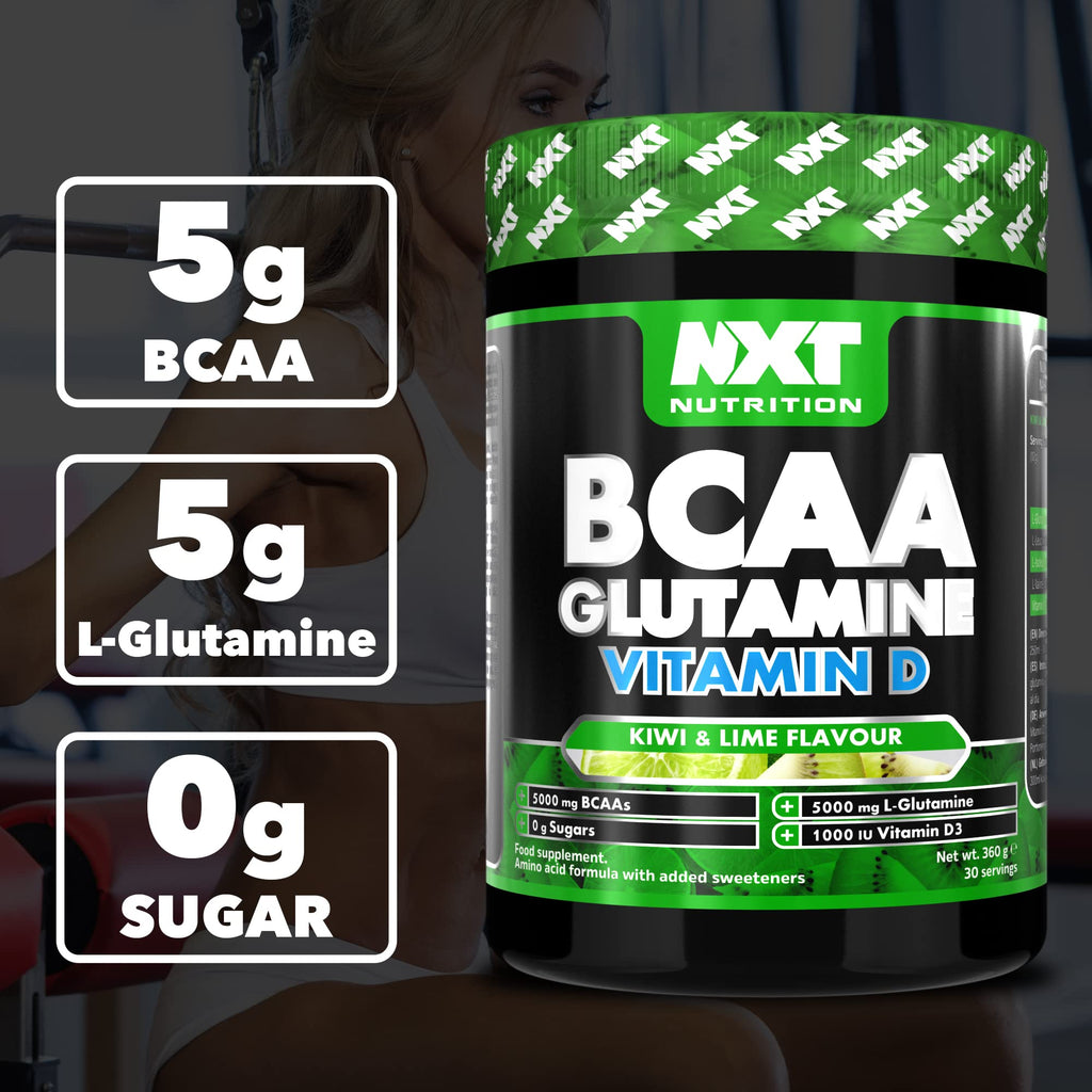 NXT Nutrition BCAA, Glutamine & VIt D 360g