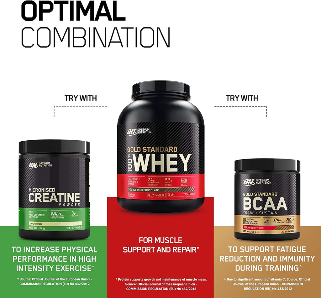 Optimum Nutrition Gold Standard 100% Whey - Whey Protein Powder