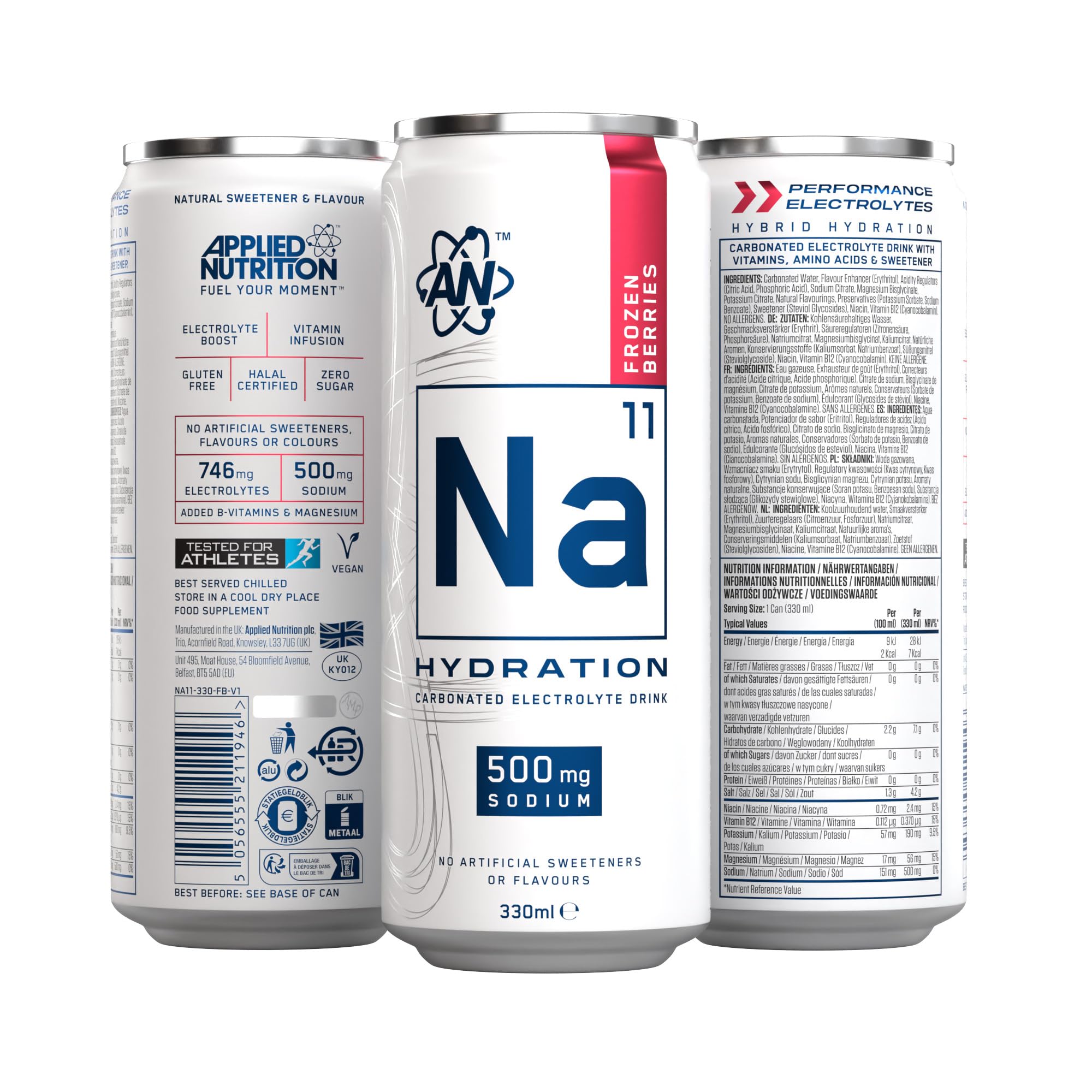 Applied Nutrition NA.11 12x330ml