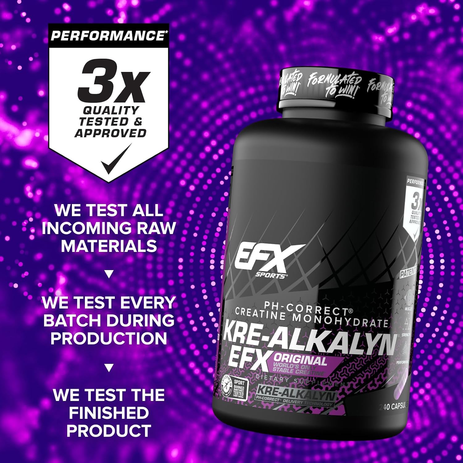 EFX Sports Kre-Alkalyn - Creatine
