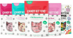 Candy Kittens 10x140g Wild Strawberry - Fruit & Chewy