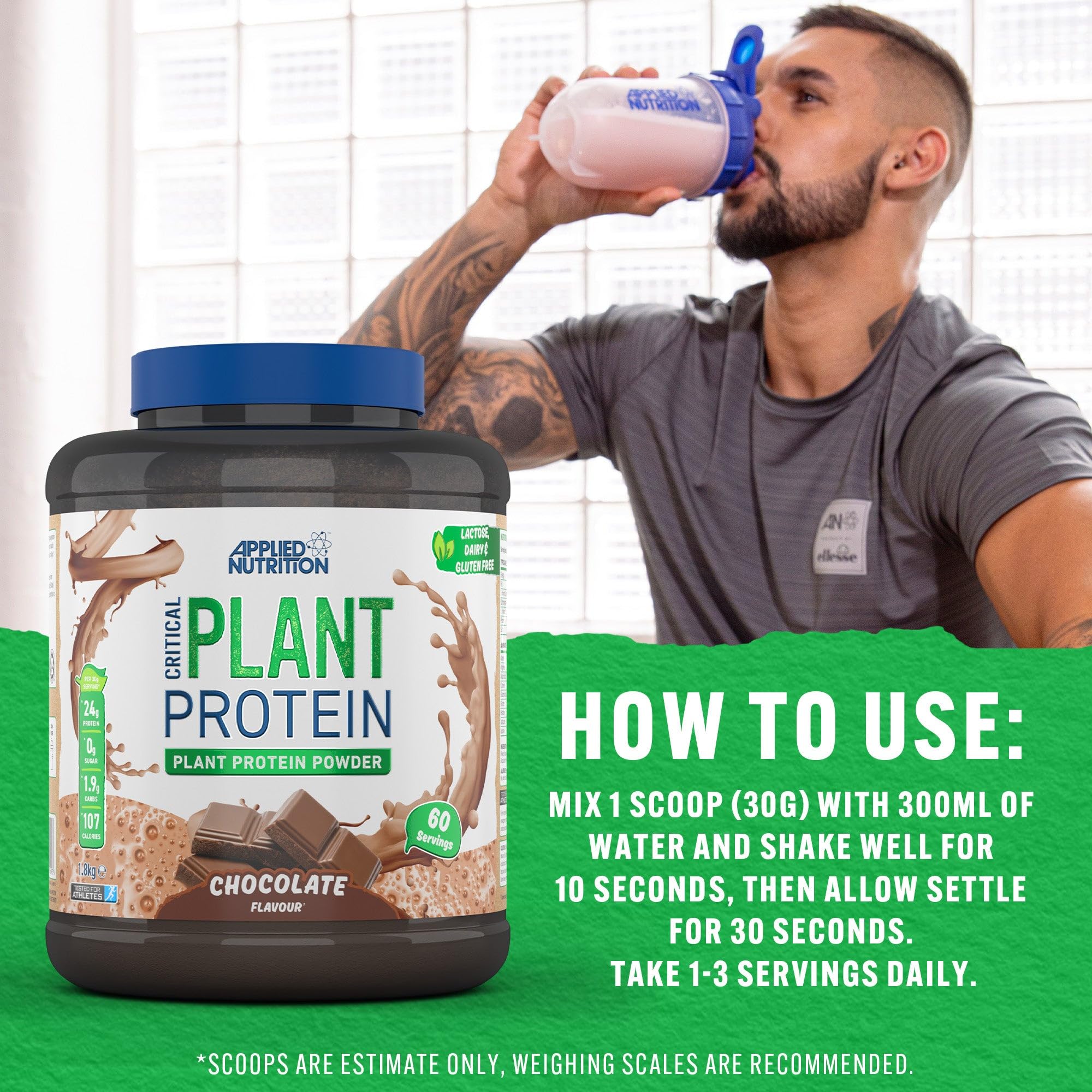Applied Nutrition Critical Plant - Vegan Protein Powder