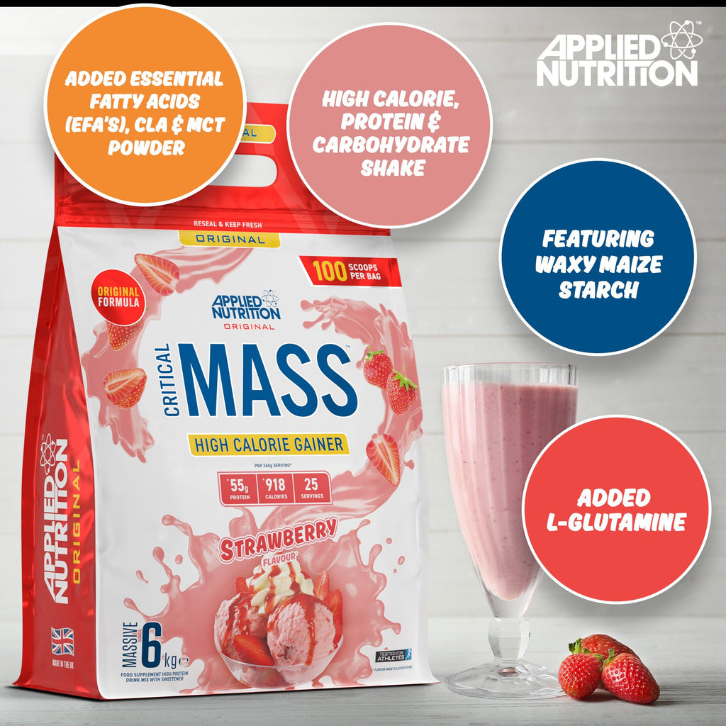 Applied Nutrition Critical Mass Original - Weight Gainer Powder