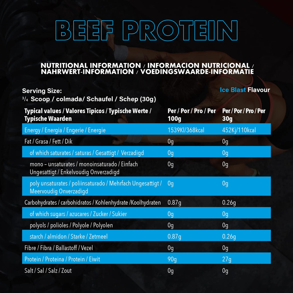 NXT Nutrition Beef Protein Isolate 1.8kg