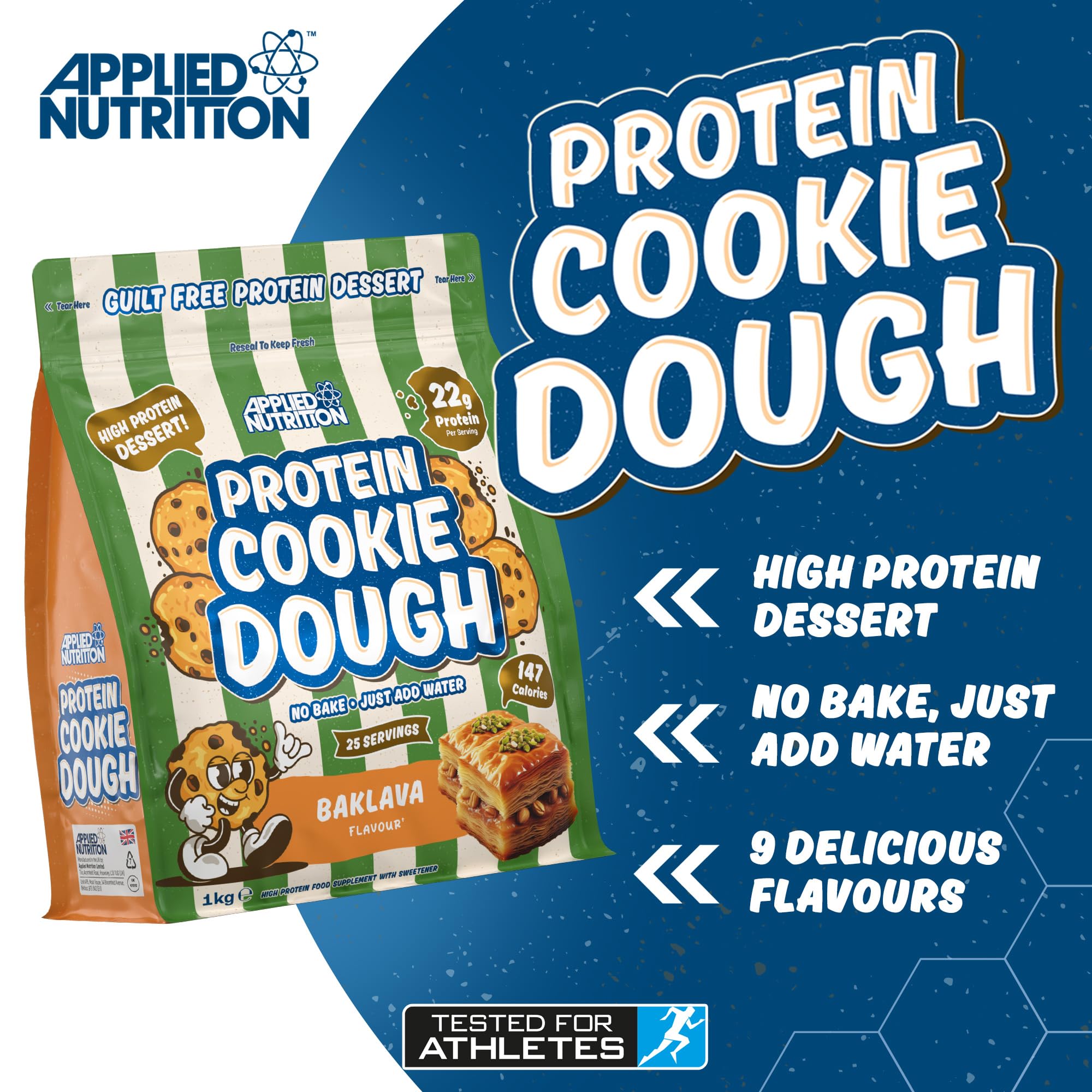 Applied Nutrition Protein Cookie Dough - Protein Cookie Dough Powder