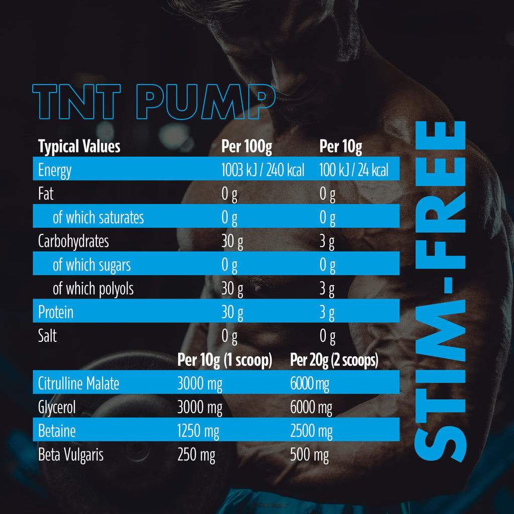 NXT Nutrition TNT Nuclear Pump 500g