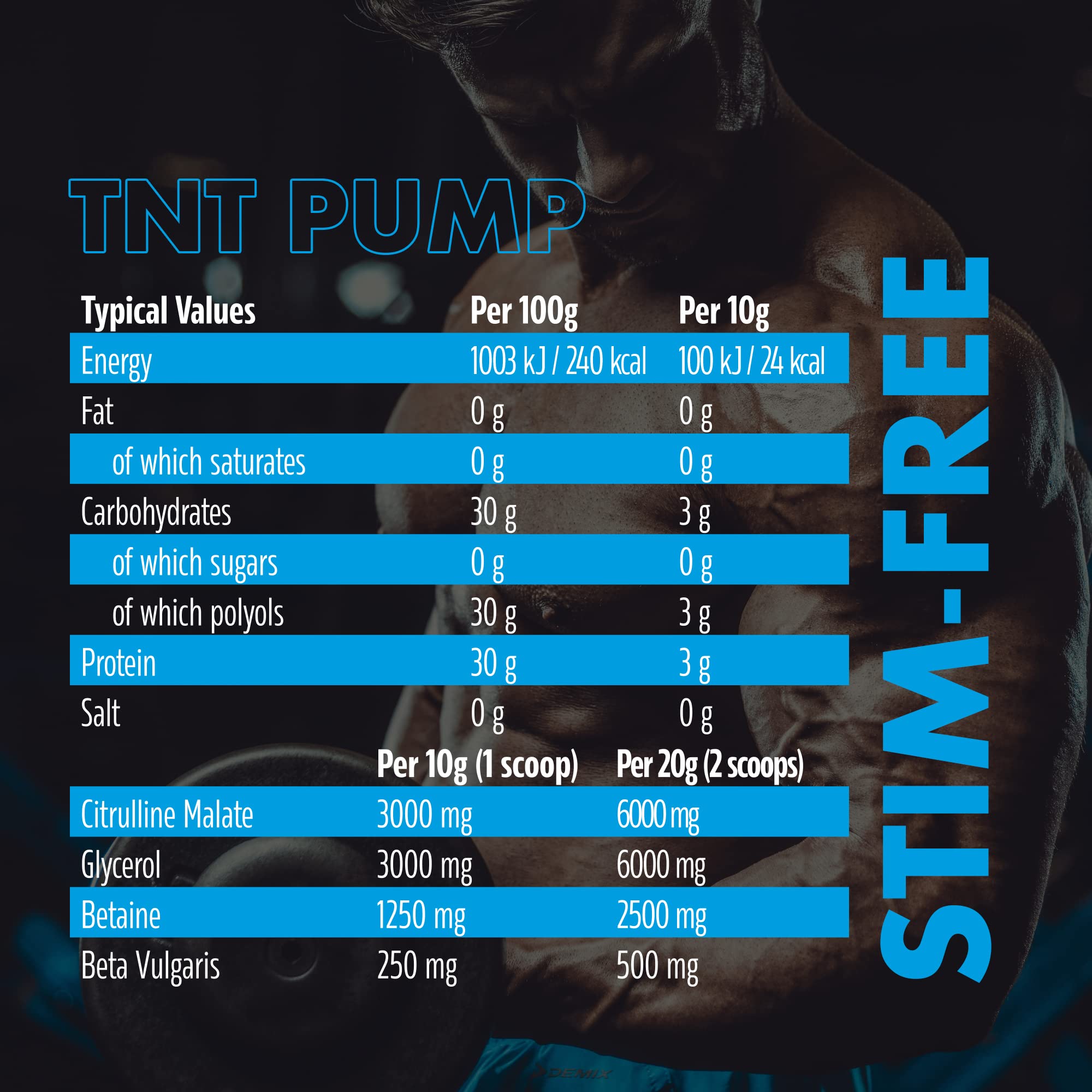 NXT Nutrition TNT Nuclear Pump 500g