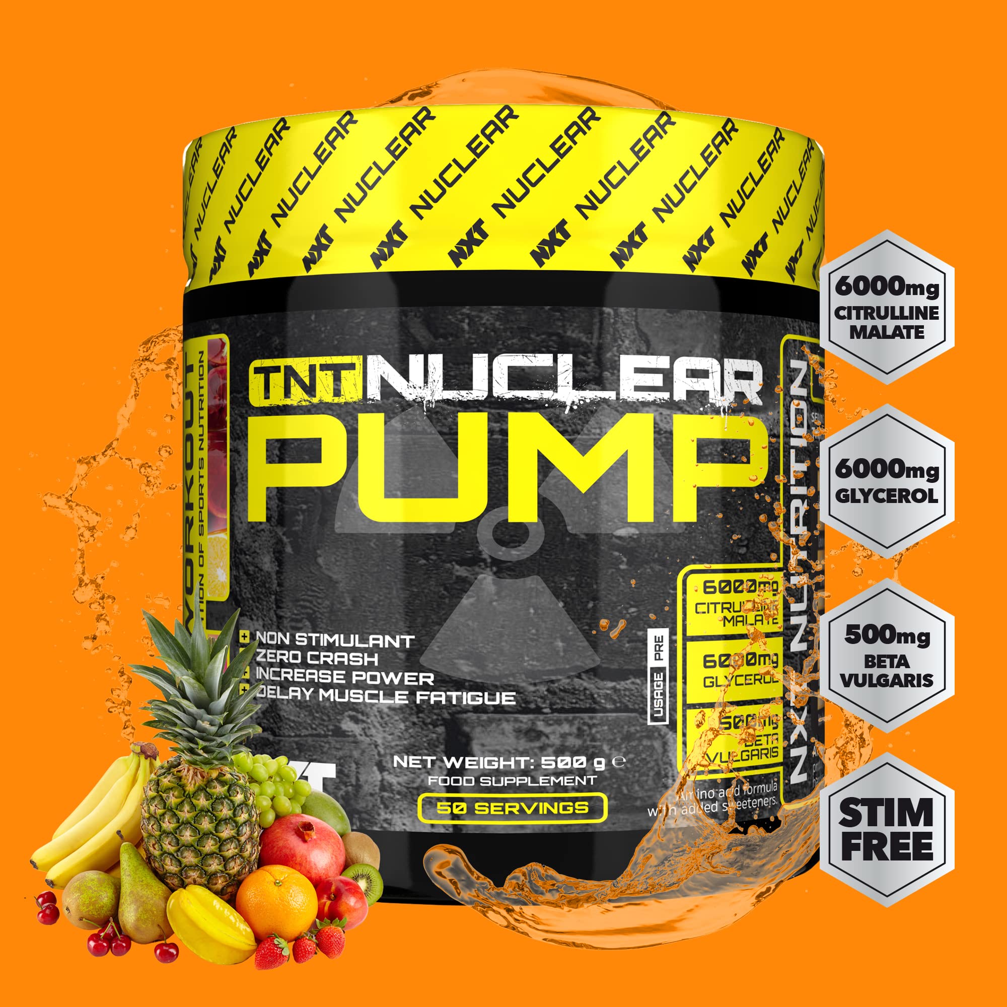 NXT Nutrition TNT Nuclear Pump 500g