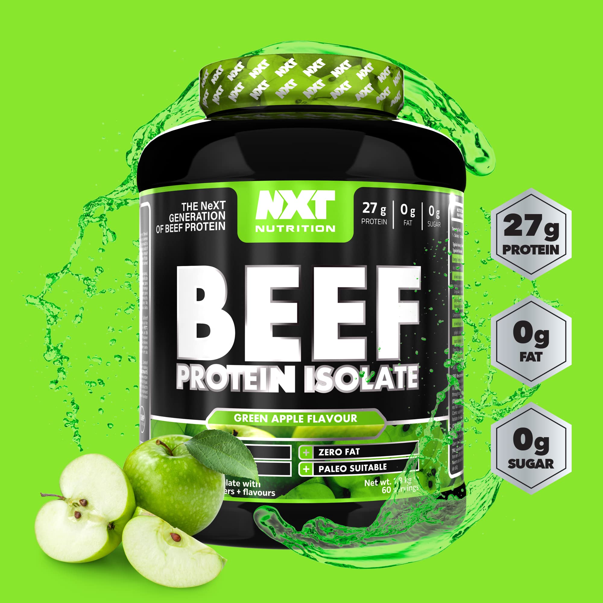 NXT Nutrition Beef Protein Isolate 1.8kg