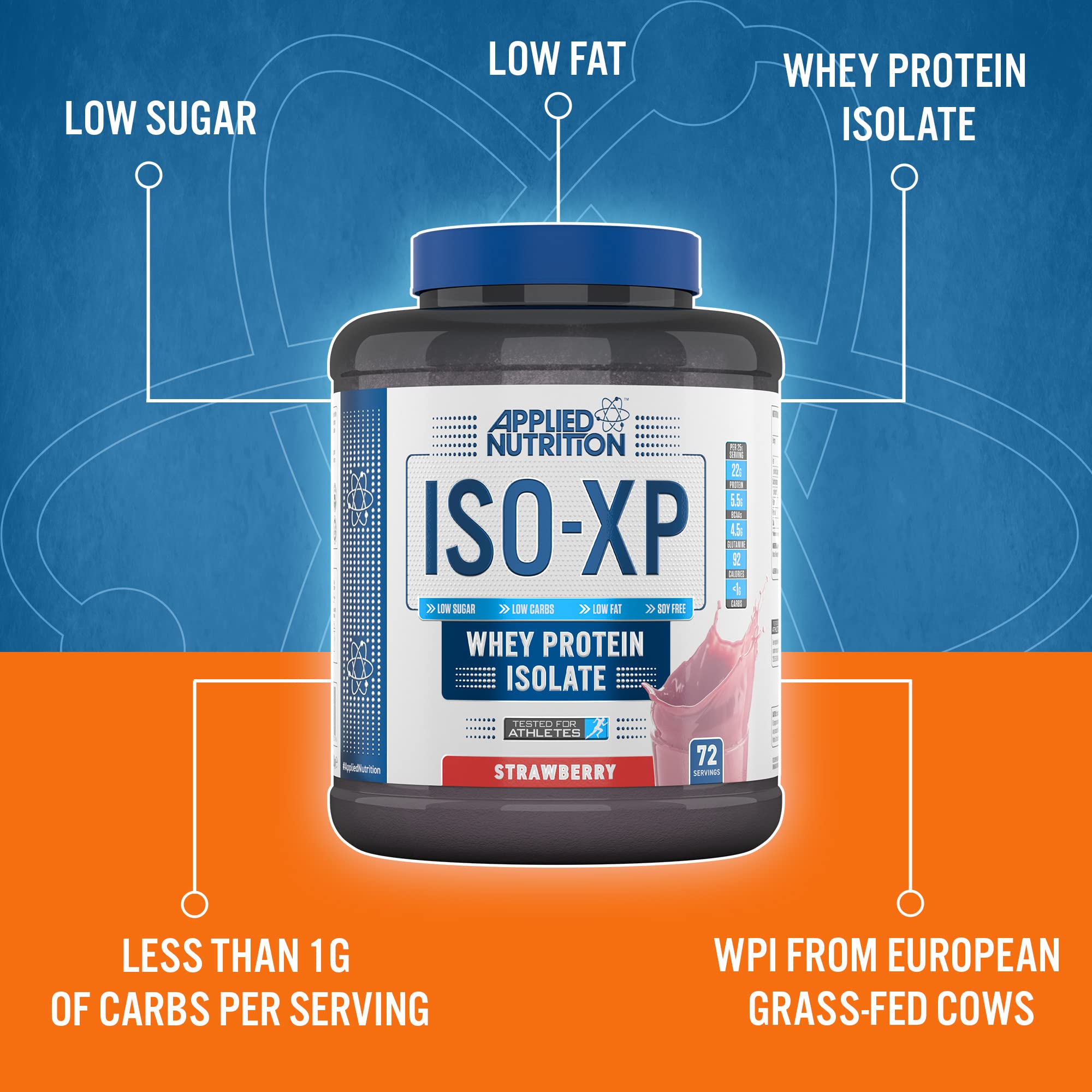 Applied Nutrition Iso-XP Cafe Latte - 1.8kg / Cafe Late - Whey Protein Isolate Powder