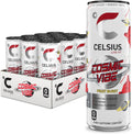 Celsius Energy Drink Cosmic Vibe can showcasing refreshing fruit-forward flavor for a live fittm lifestyle