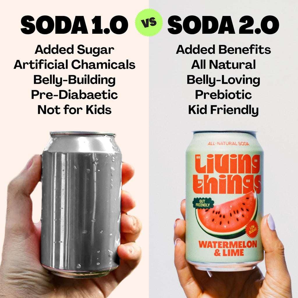 Living Things Prebiotic Soda
