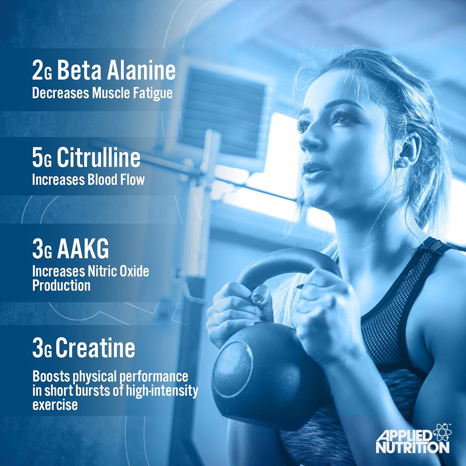 Applied Nutrition Pump 3G ingredients and benefits for better workout results