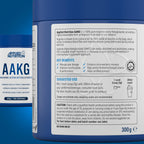 Applied Nutrition AAKG - 300g / Unflavoured - Arginine Alpha-Ketoglutarate Powder