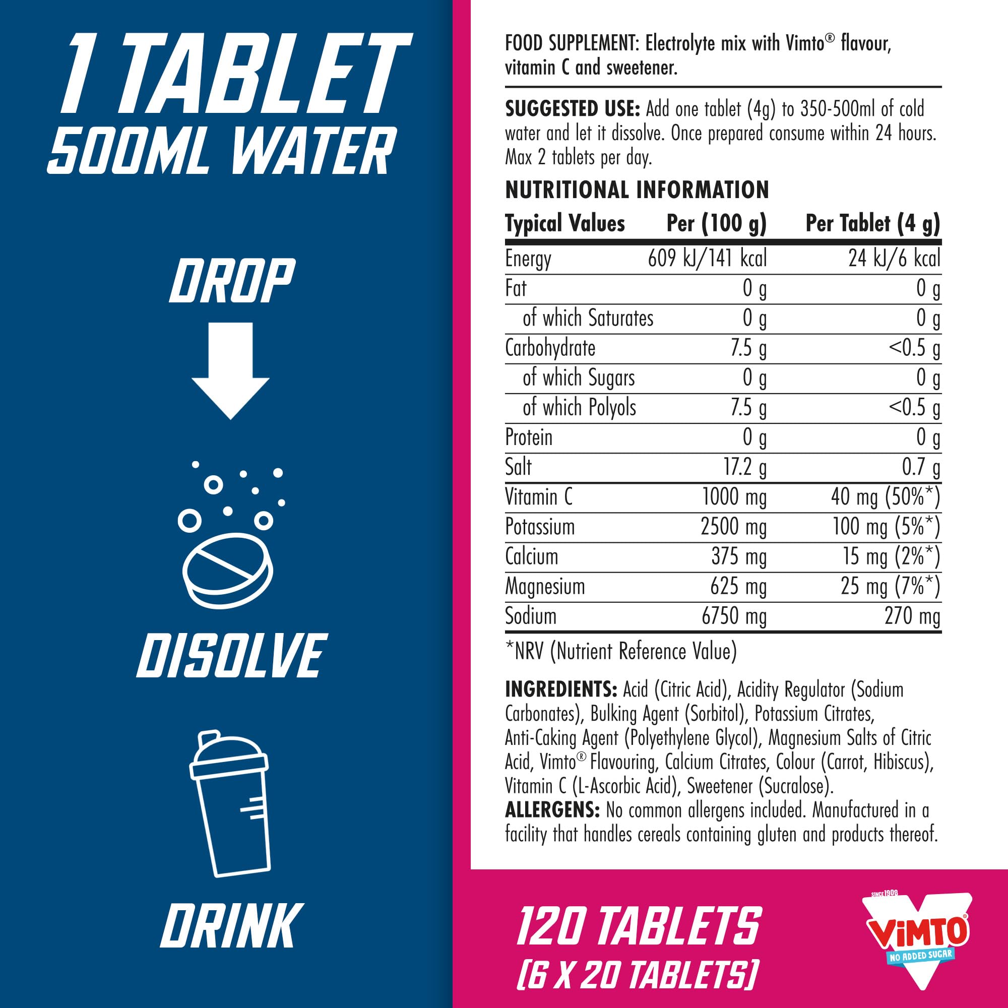 Applied Nutrition Effervescent Electrolyte Tabs - Hydration Tablets