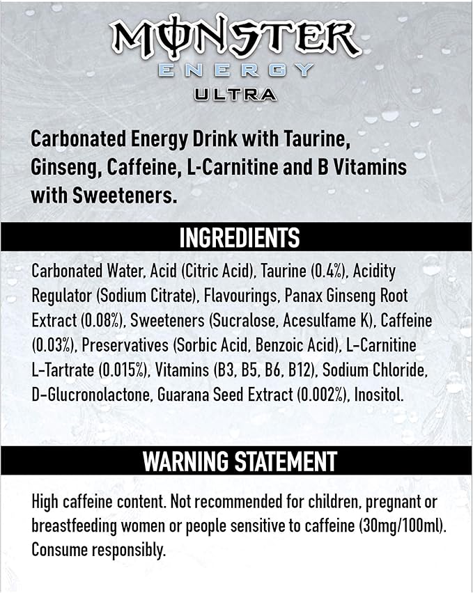 Monster Ultra - Energy Ready-to-Drinks