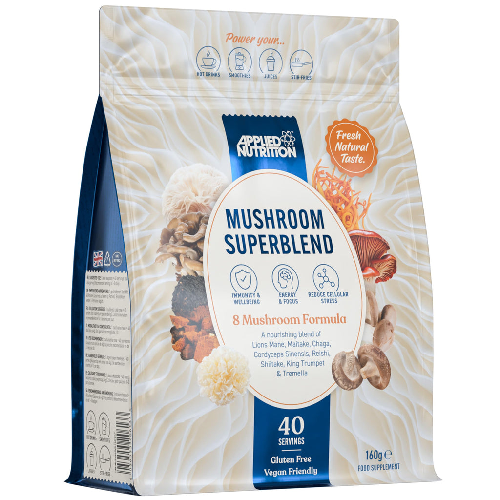 Applied Nutrition Mushroom Superblend - 160g / Unflavoured - Mushroom Powder