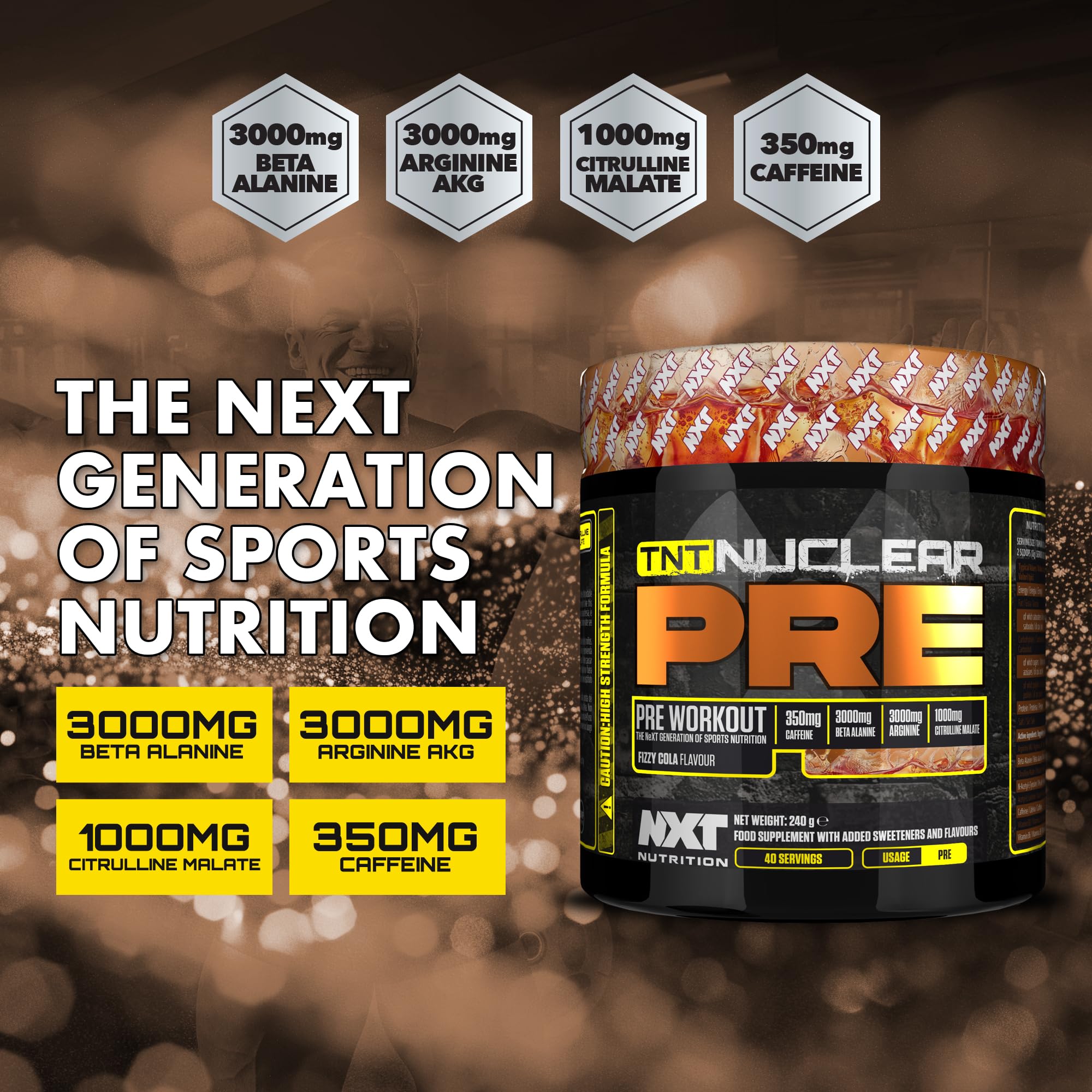NXT Nutrition TNT Nuclear 420g