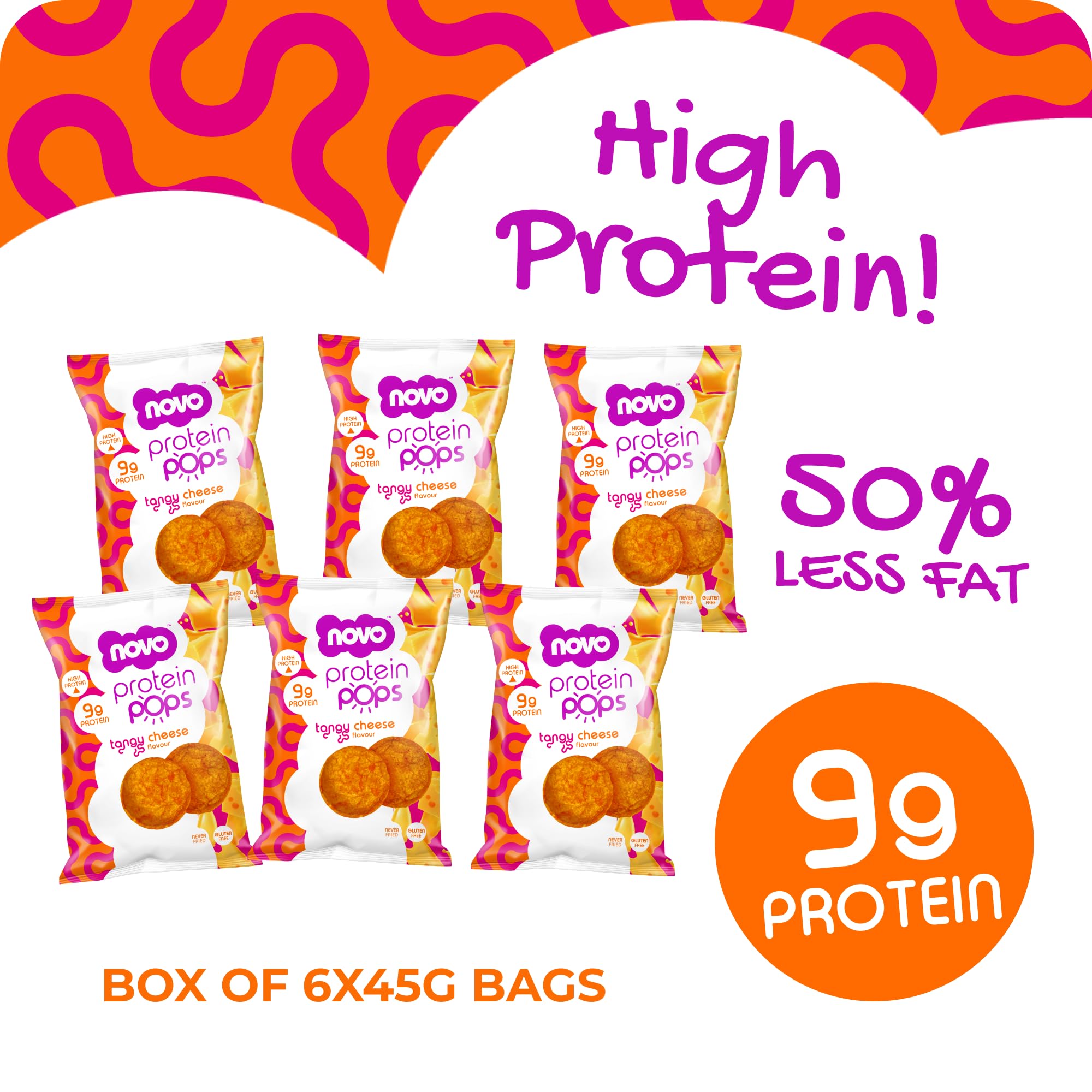 Novo Nutrition Novo Protein Pops - Protein Crisps