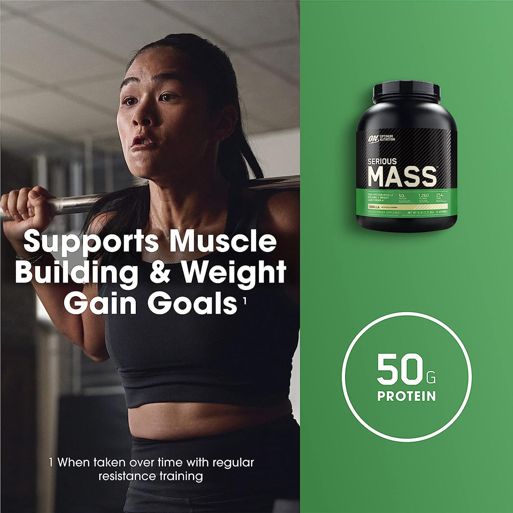 Optimum Nutrition Serious Mass Chocolate Peanut Butter - Weight Gainer Powder