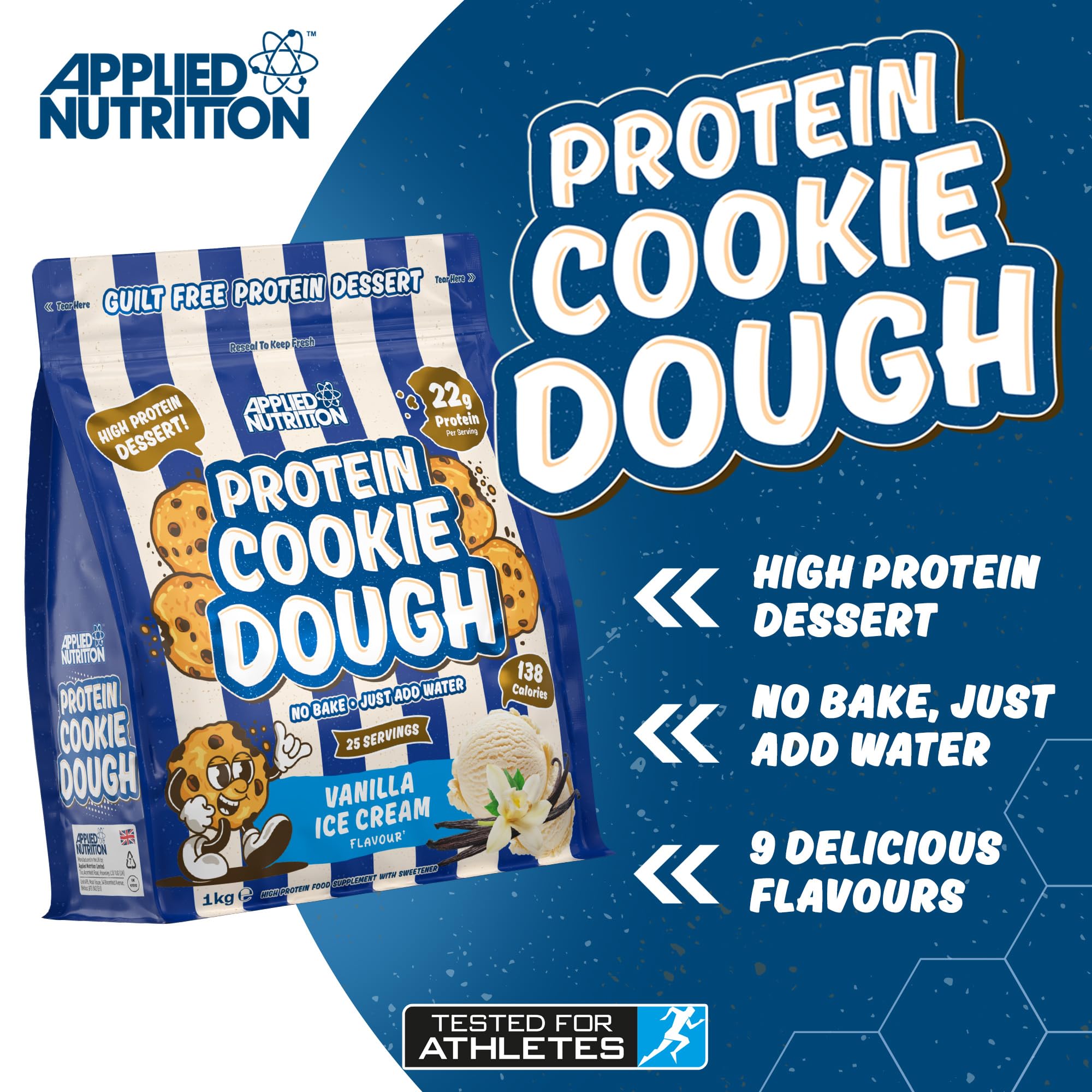 Applied Nutrition Protein Cookie Dough - Protein Cookie Dough Powder
