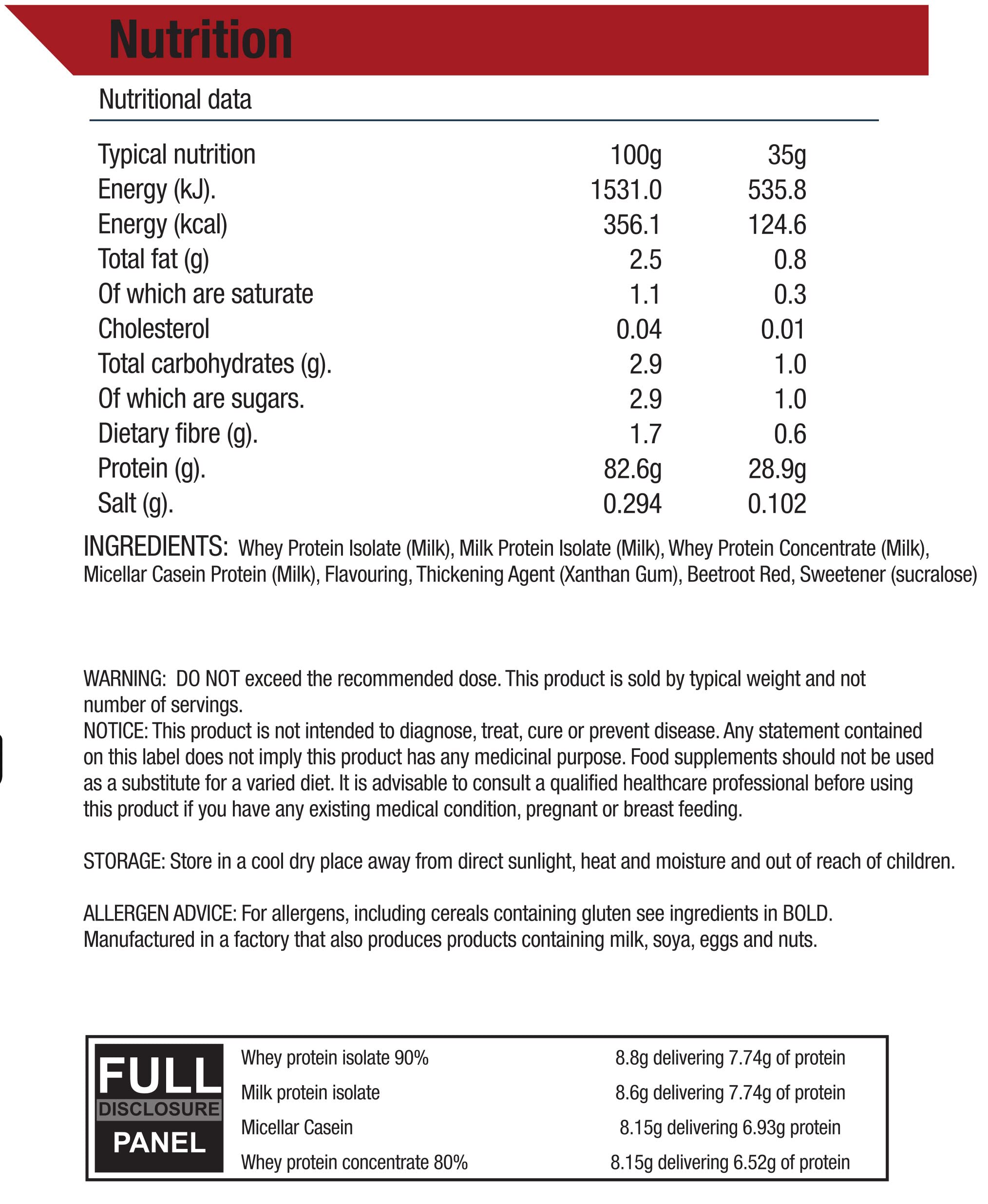 Alpha Neon SUPER 4 - Protein Blend Powder (Whey Protein Concentrate Whey Protein Isolate Calcium Caseinate Micellar