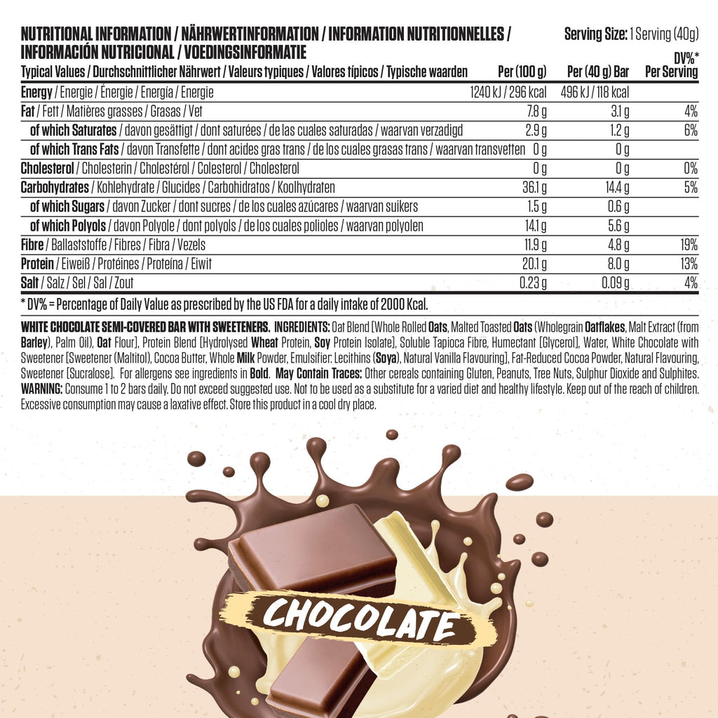 Applied Nutrition Body Fuel High Protein Flapjacks - British Brands