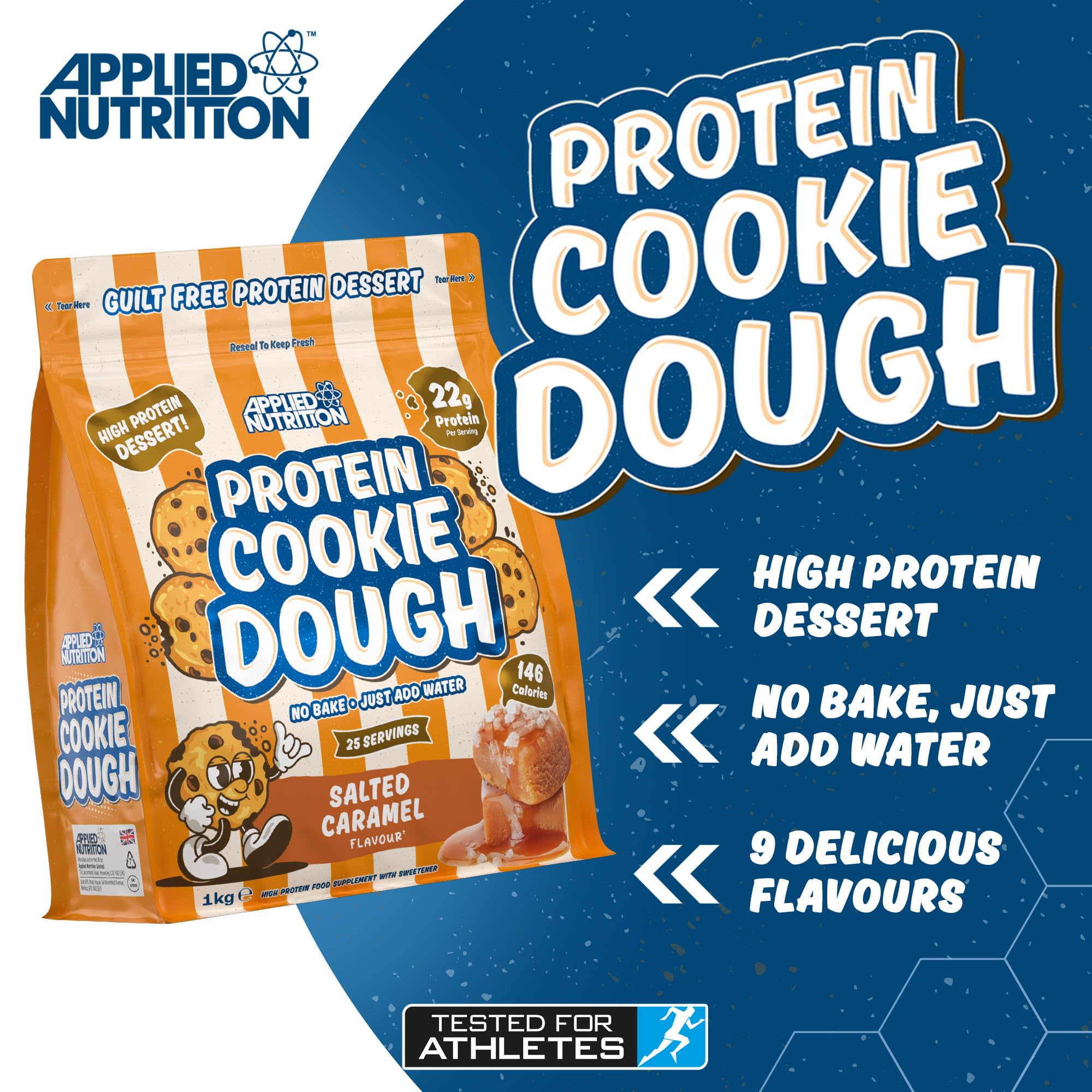 Applied Nutrition Protein Cookie Dough - Protein Cookie Dough Powder