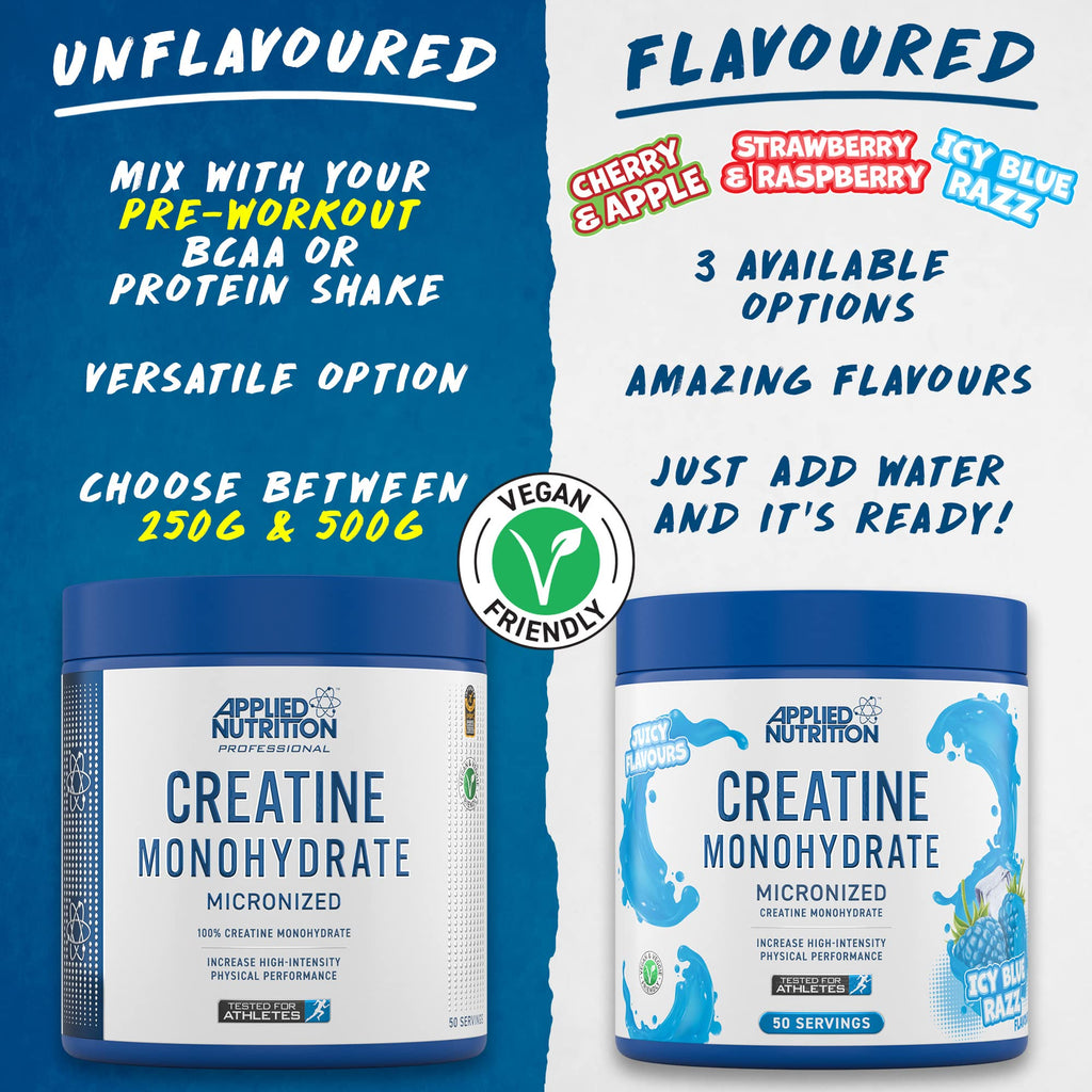 Applied Nutrition Creatine Monohydrate - Creatine Powder