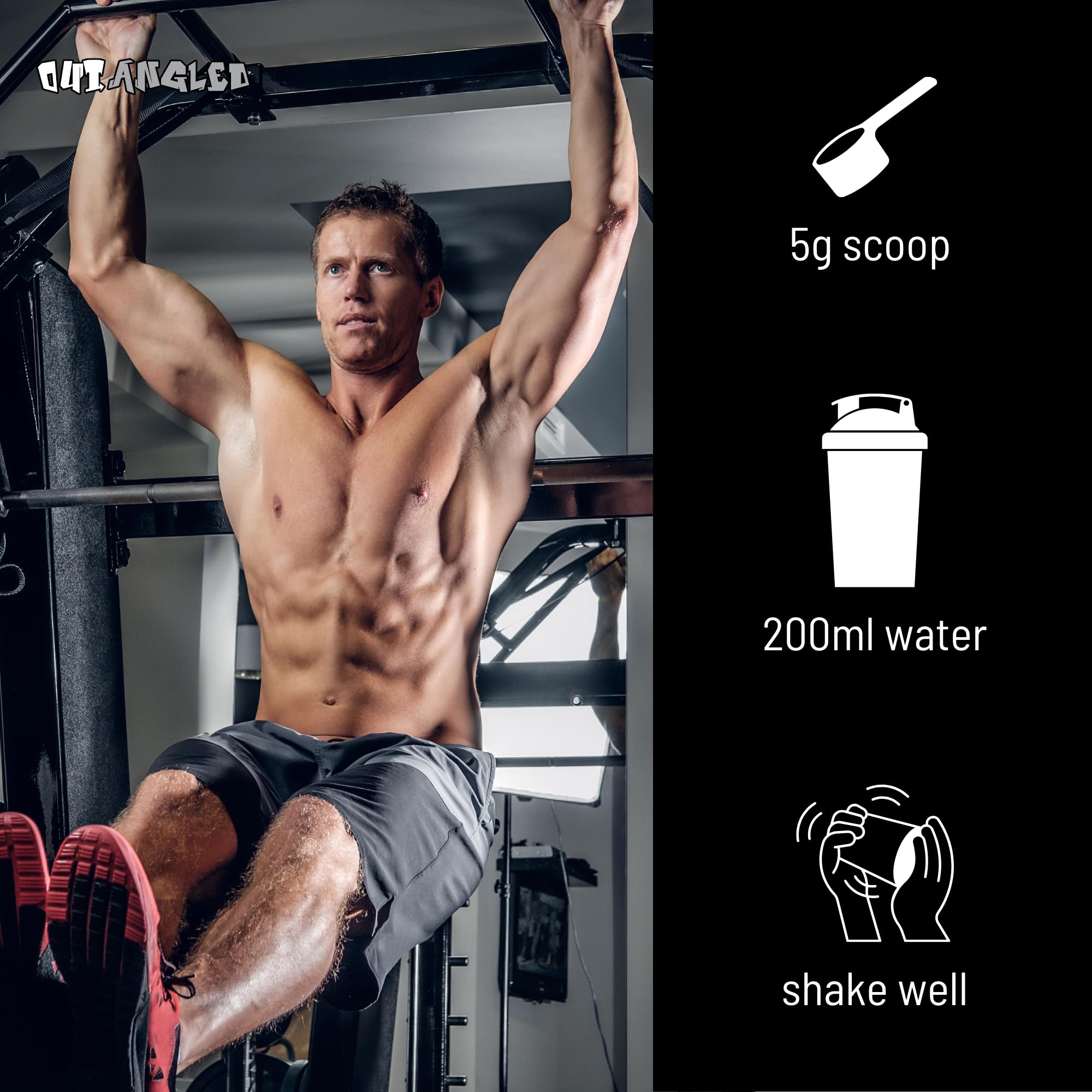 Outangled Creatine Monohydrate - Creatine Powder