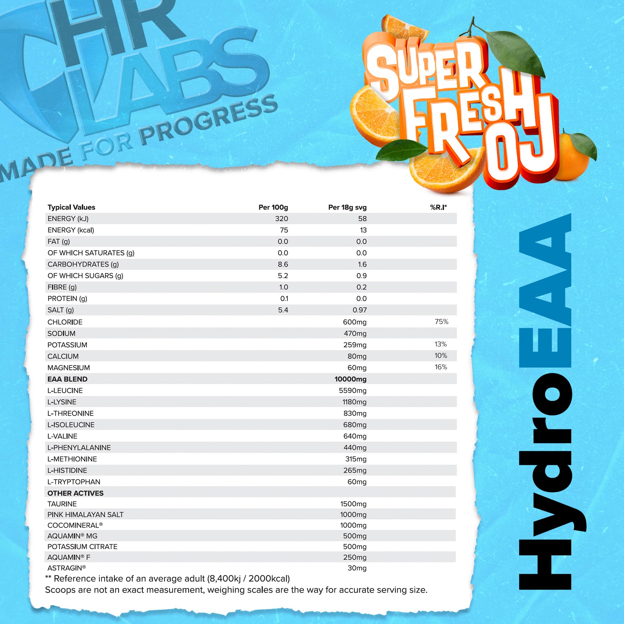 HR Labs HydroEAA - Amino Acids