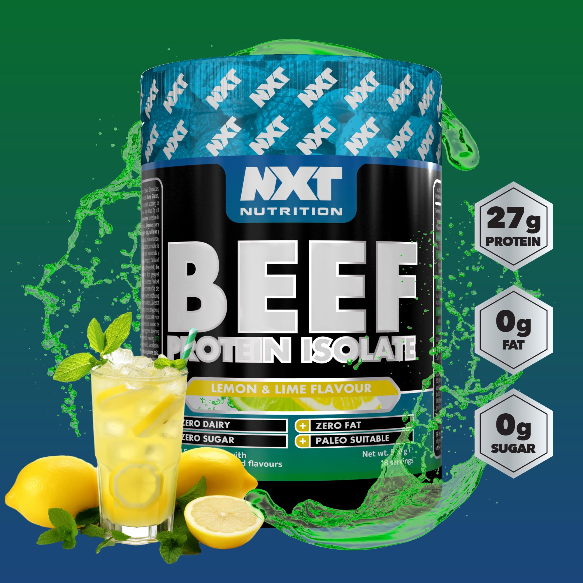 NXT Nutrition Beef Protein Isolate 540g