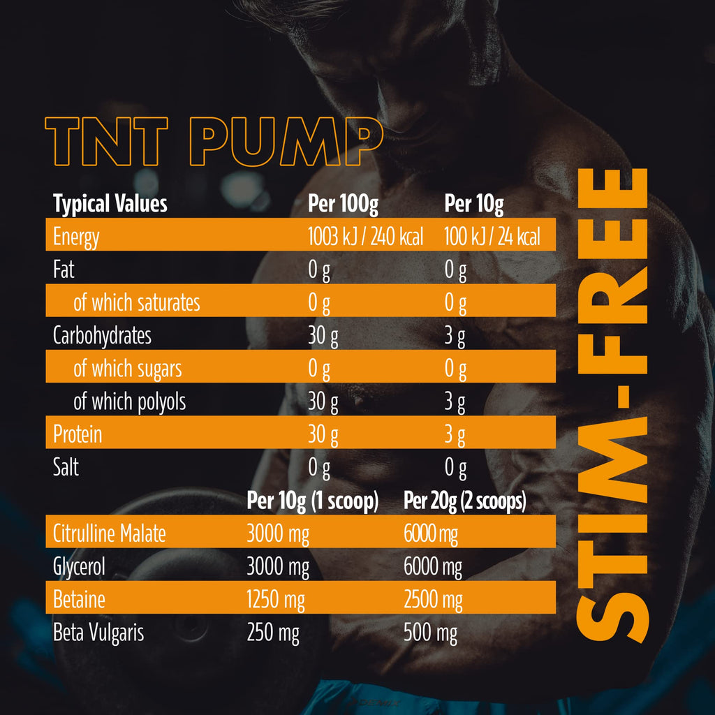 NXT Nutrition TNT Nuclear Pump 500g