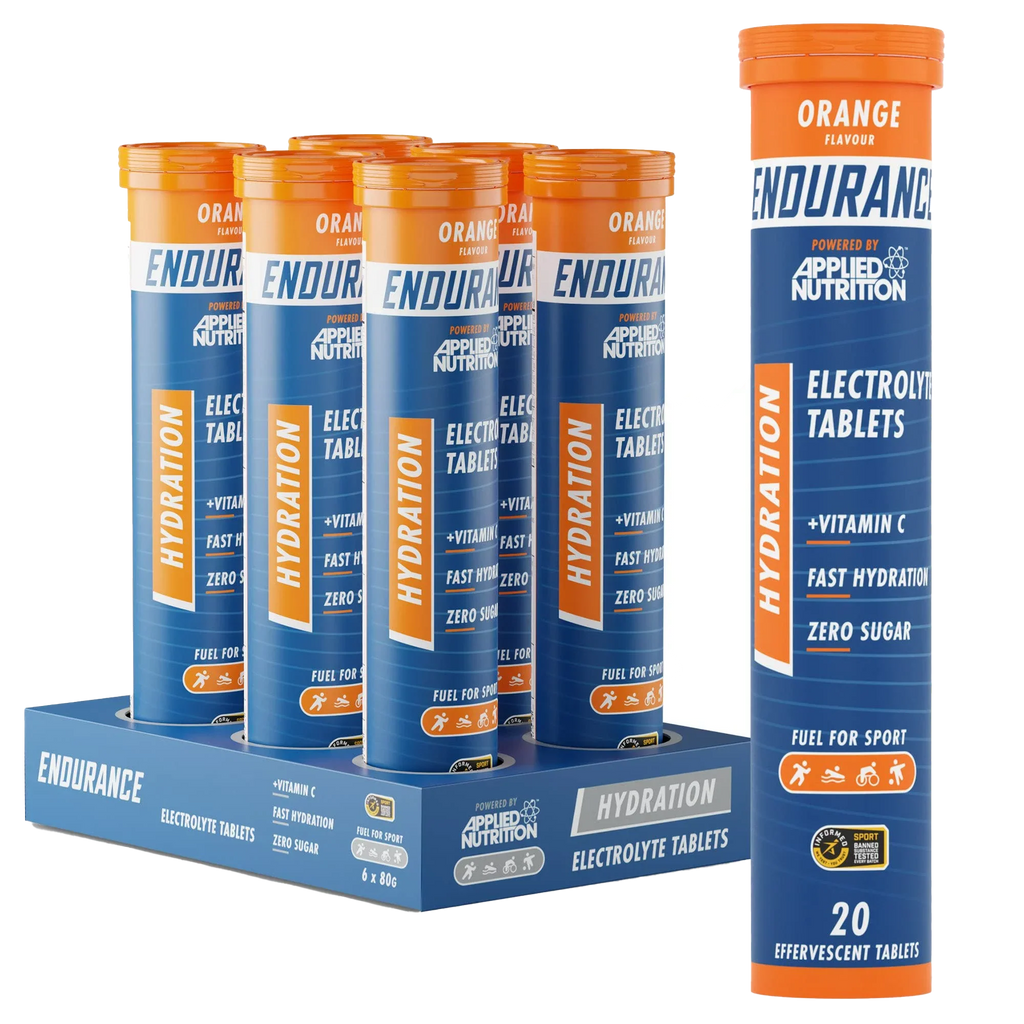 Applied Nutrition Effervescent Electrolyte Tabs - 6x20 Tabs / Orange - Hydration Tablets