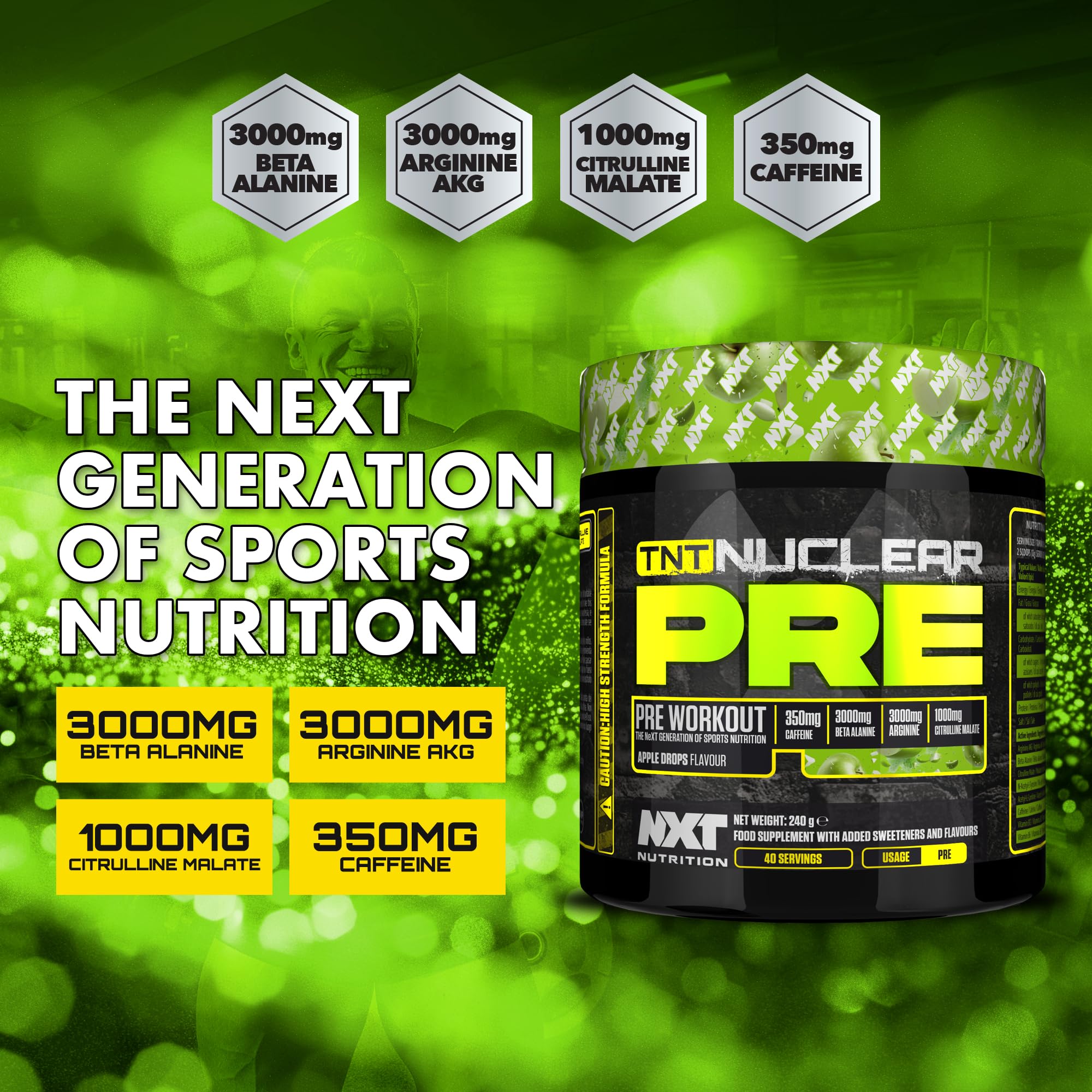 NXT Nutrition TNT Nuclear 420g