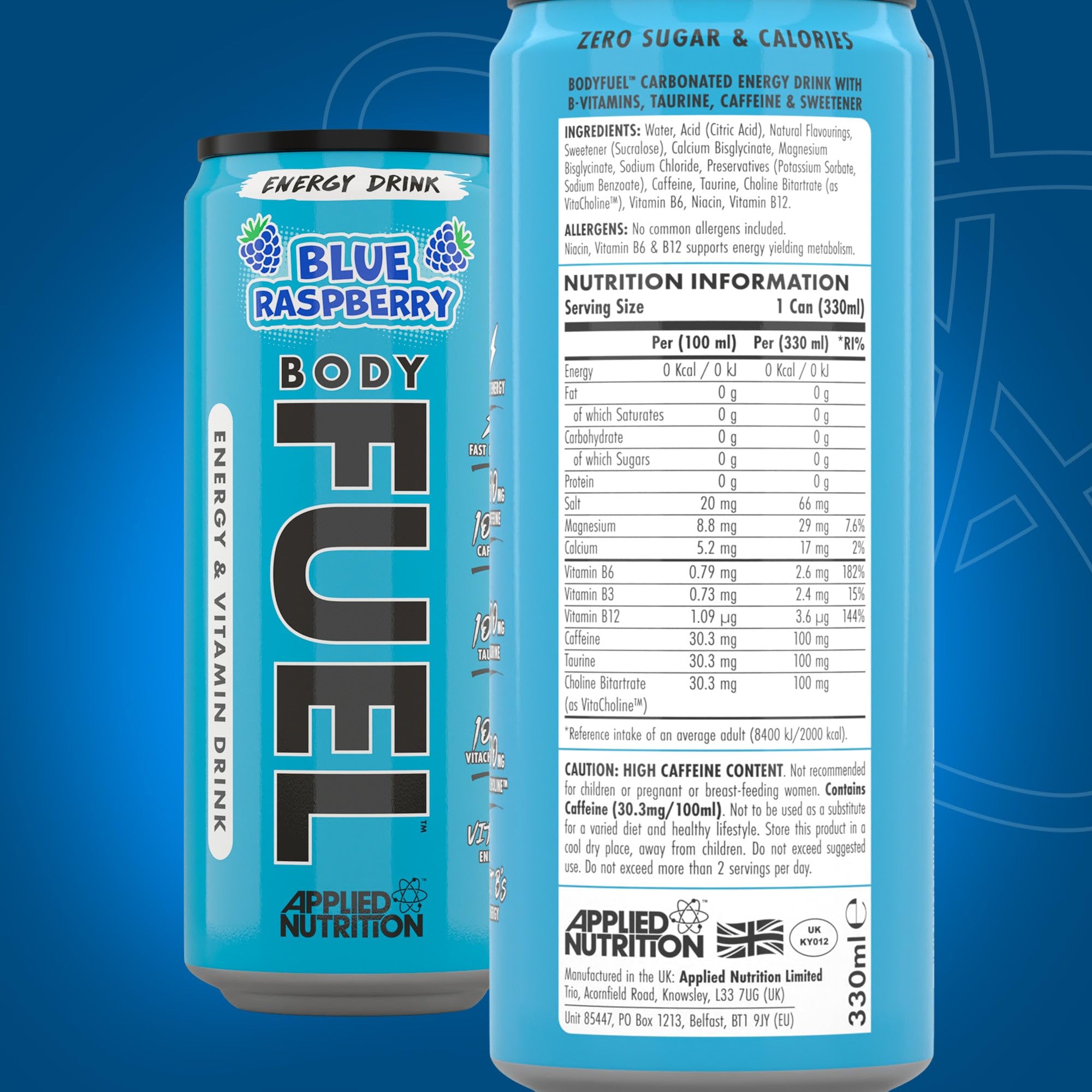 Applied Nutrition Body Fuel Energy Can