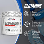 EHP Labs Glutamine - 500g / Unflavoured - Glutamine Powder