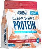 Applied Nutrition Clear Whey pouch with cranberry pomegranate flavor for muscle recovery