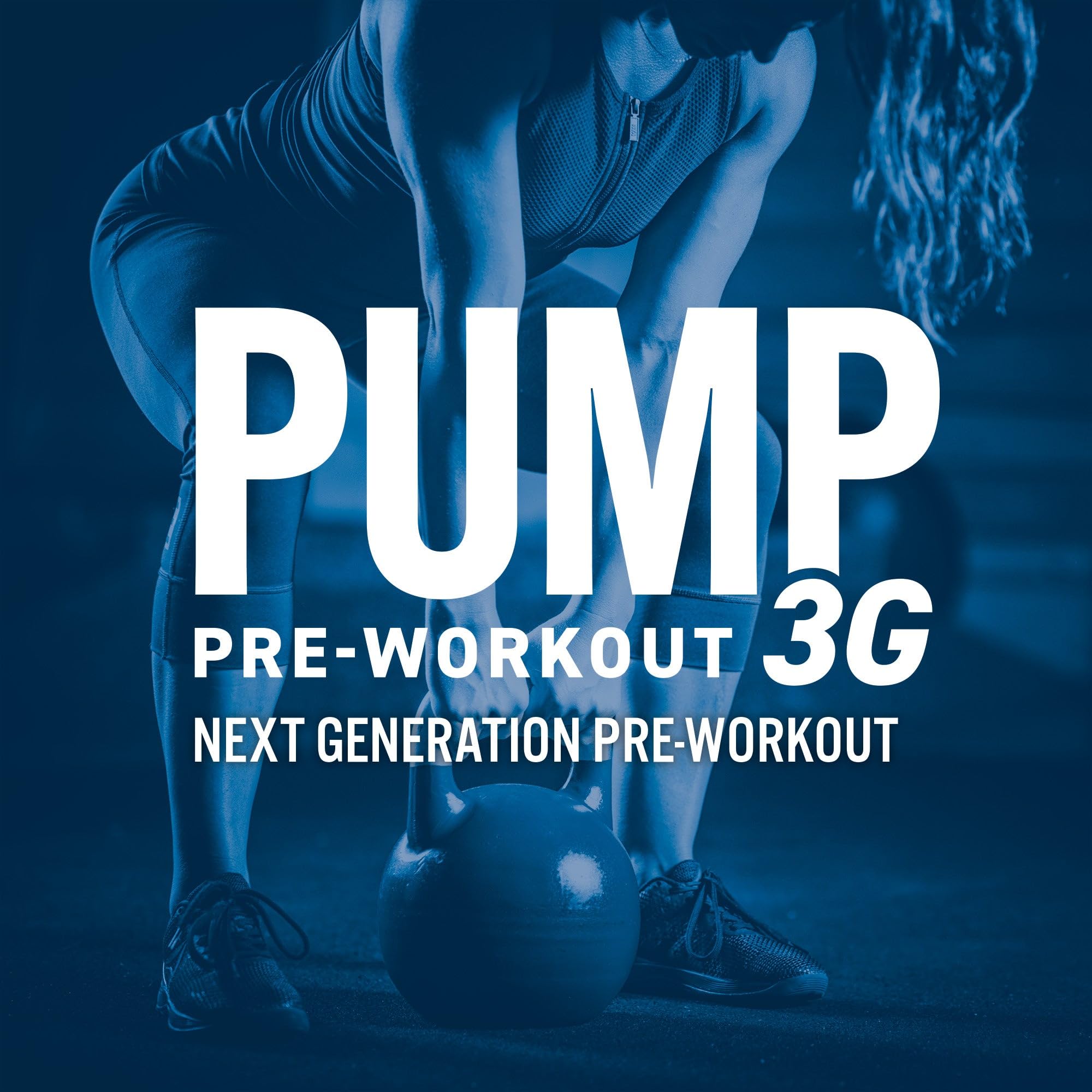 Applied Nutrition Pump kettlebell with wide handle and flat base for workouts