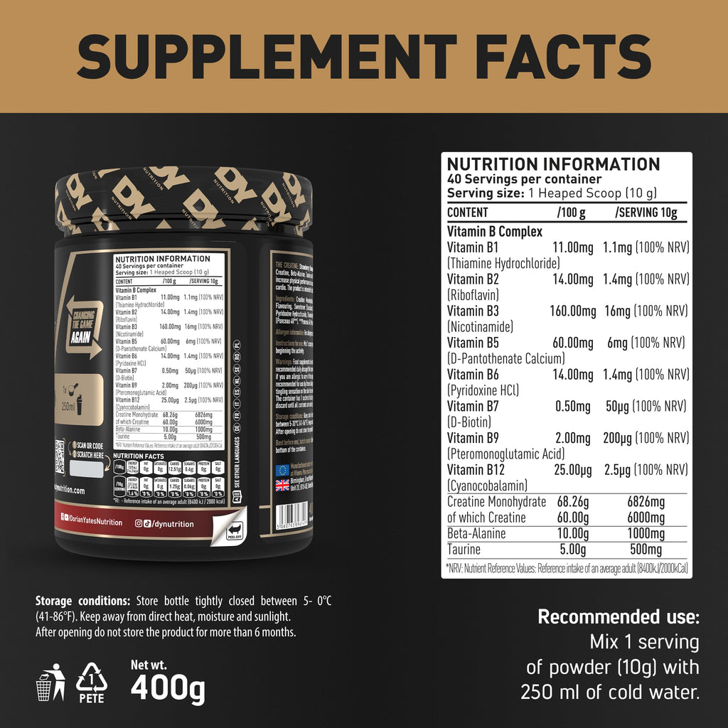 DY Nutrition The Creatine