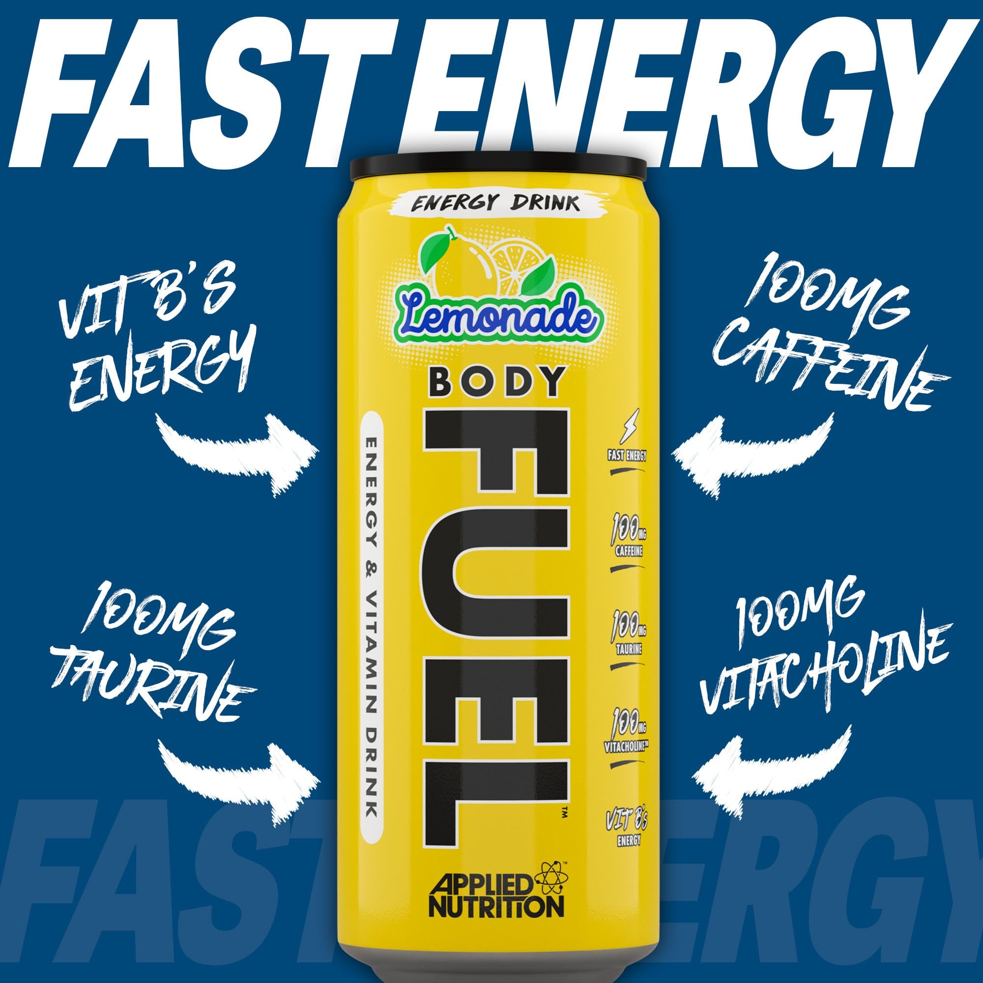 Applied Nutrition Body Fuel Energy Can