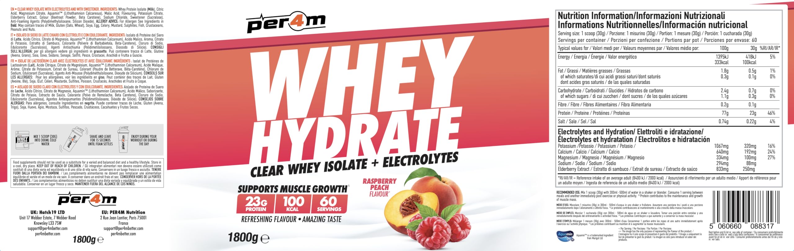 Per4m Whey Hydrate