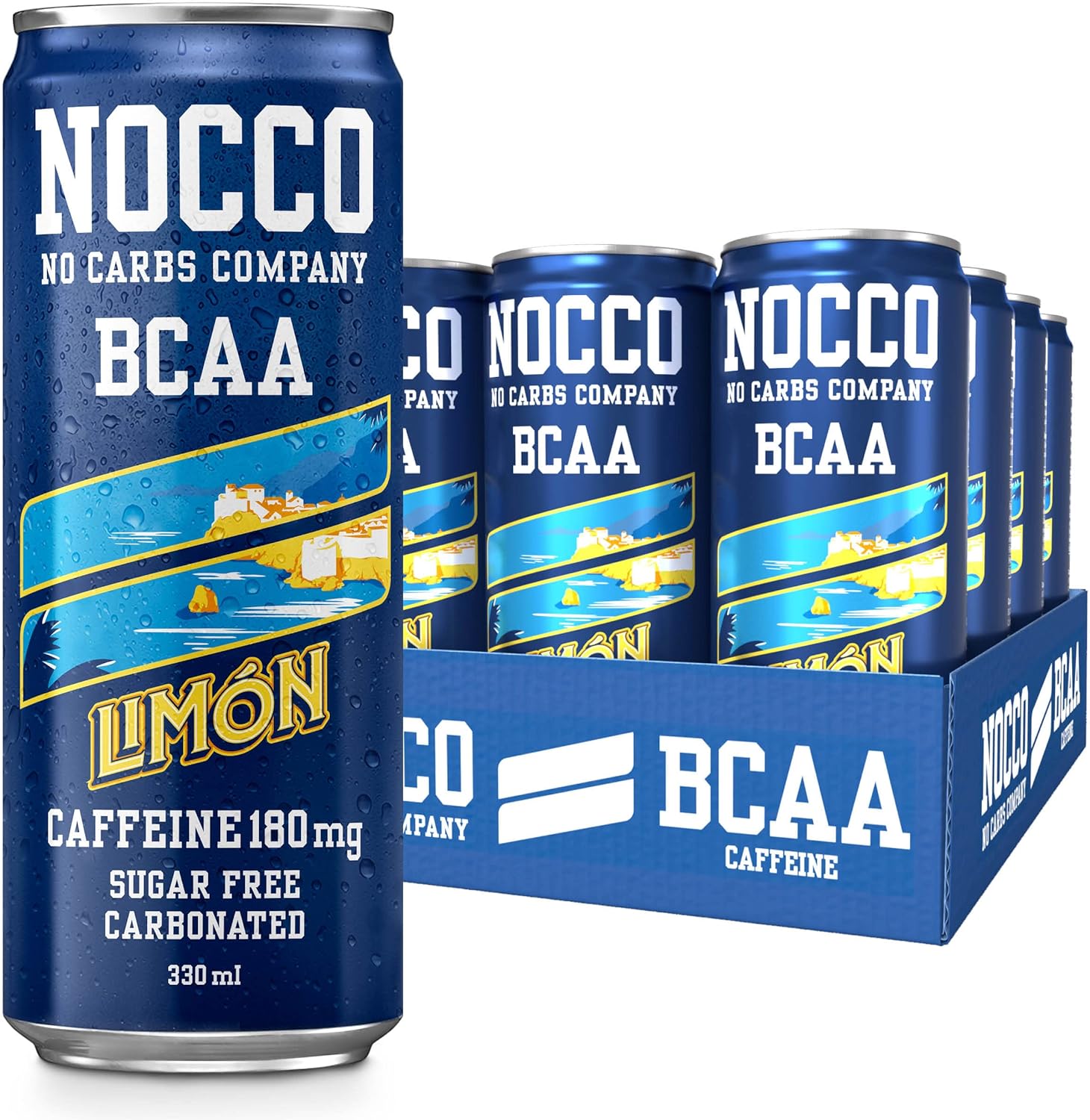 NOCCO BCAA - 12x330ml / Limon - Amino Acids Ready-to-Drinks