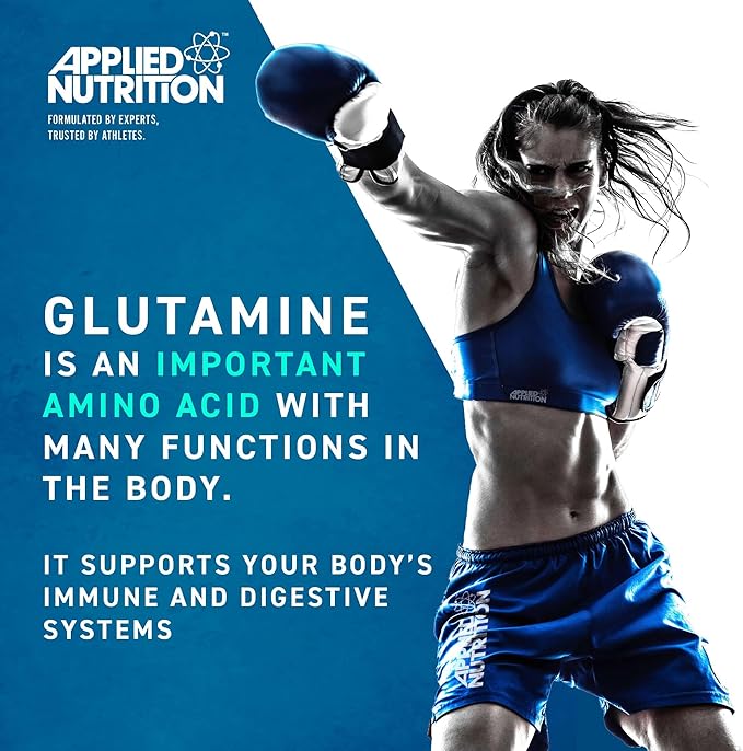 Applied Nutrition Glutamine 4K - 120 Veg Caps - Glutamine Capsules