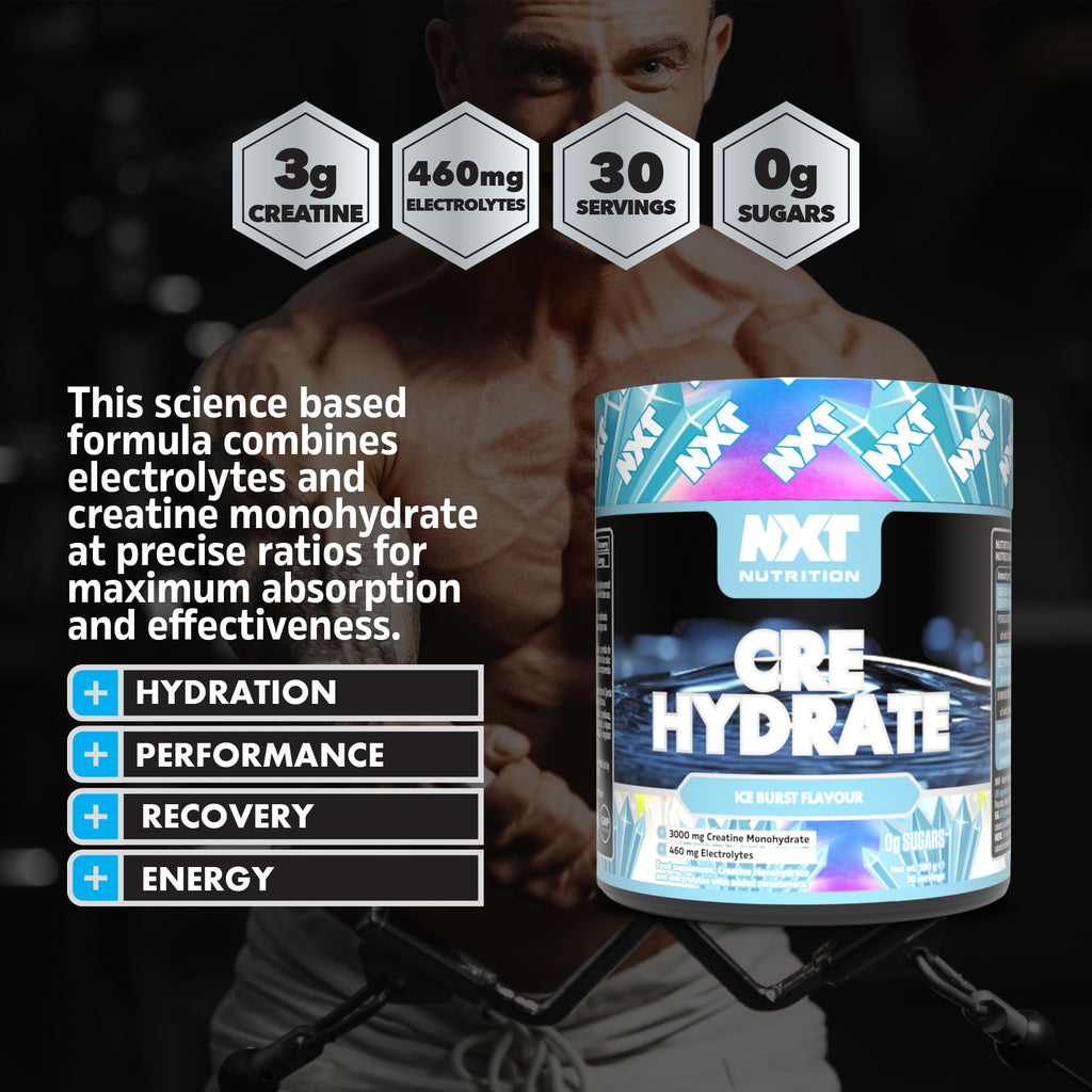 NXT Nutrition CRE Hydrate 180g